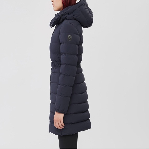 MACKAGE ASHLEY NAVY M - BRAND NEW LADIES DOWN COAT - Picture 3 of 11